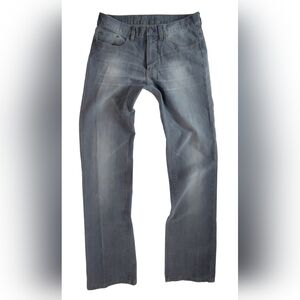 Kenneth Cole Reaction Casual Classic Fit Grey Jeans Size 30 X 32 Men Gray Gokim